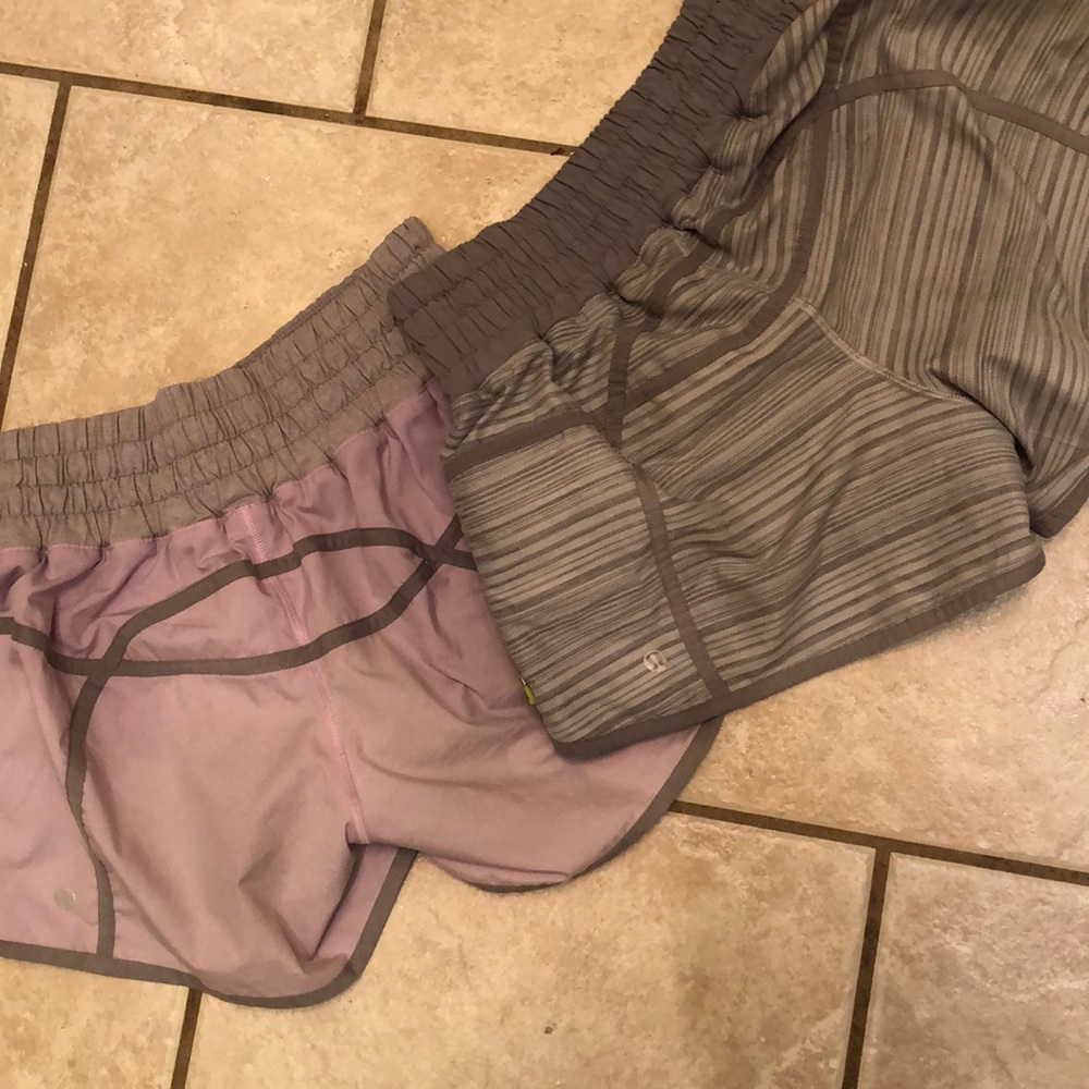 Two Lululemon Tracker Shorts *BUNDLE*